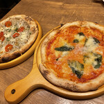 BAl Trenta Tre - しらすとアンチョビのピザ、マルゲリータ
