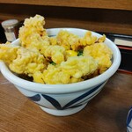 讃松庵 - とり天ぶっかけうどん