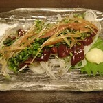 馬刺し郷土居酒屋 一 - 郷土馬刺し生レバー(1680円)