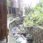 淘心庵 米屋 - 塀の向こうは玄関なのでした…