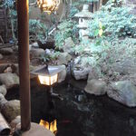 淘心庵 米屋 - お庭です。