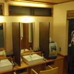 淘心庵 米屋 - 脱衣場はこんな感じです。