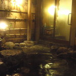 淘心庵 米屋 - 露天風呂の湯船からの眺めです。