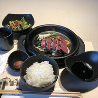 三田屋本店 やすらぎの郷 心斎橋パルコ店 - ヘレステーキ一式