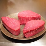 神楽坂 鉄板焼 中むら - 川岸牧場産神戸牛の ”シャトーブリアン”