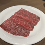 焼肉あきら - 上ロース、シンシン