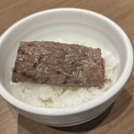 焼肉あきら - 上ロース、シンシン