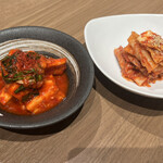 焼肉あきら - 白菜＆長芋キムチ