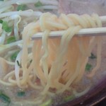 麺屋ばやし - 醤油らーめん麺拡大