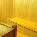 淘心庵 米屋 - サウナ風呂も大浴場には完備されています。