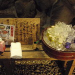 淘心庵 米屋 - 飲み物が早朝からはコーヒー牛乳と牛乳になってました。