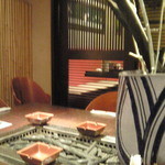 Jinguumae Mokuchi - 喫煙席の大テーブル