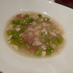 スーツァンレストラン 陳 - 2013.02 金華ハムと鶏の上湯煮込み