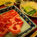 黒豚しゃぶしゃぶ