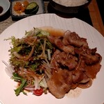 Kappou Omitama - 黒豚生姜焼き