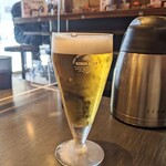 なまらうまいっしょ - グラスビール