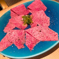 純和牛焼肉 無限亭。 - ミスジ