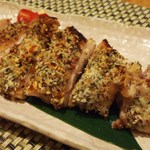 利き酒家 - 鶏のマスタード香草パン粉焼き
