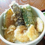 そば天国 松乃家 - 小えび天丼【Mar.2022】