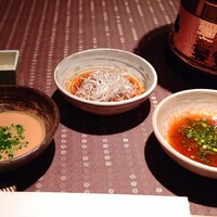 瀬里奈 本店 - しゃぶしゃぶのタレ３点です。