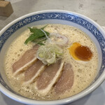 鶏白湯そば 岸良 - 味噌鶏白湯