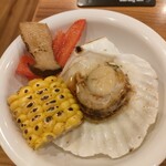 ドーミーイン - ホタテ貝焼き