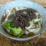 Uechan - 肉うどん大500円