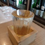 寿司処かぐら - 小夜衣特別純米コップ酒