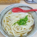 黄金の穂 - 鶏玉天うどんのうどん