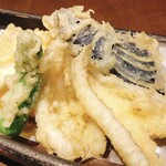 Assorted whiting and vegetable Tempura