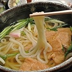 花月うどん - うどん細いですvv