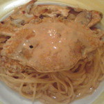 イタリア料理 オステリア サンマルコ - 渡り蟹のスパゲティ