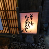 草喰 なかひがし - 正面看板