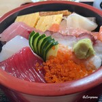 きん寿司 - 料理写真:ランチのちらし寿司