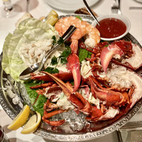 ウルフギャング・ステーキハウス シグニチャー - シーフードプラッター(シュリンプカクテル/クラブミート/ロブスター)