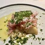 Hirovanna - 筍と生ハムのリゾット