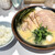 丸花 - 左:ライス小(¥100)                                             右:醤油豚骨ラーメン 肉増し(¥850)