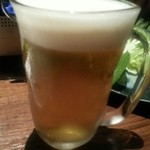 Ginnabe - 生ビール(４０９円)