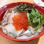 Sushi Ro Iwatsu Kiten - どアップで！本日の海鮮丼