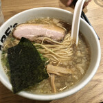 ラーメン ABE's - 背脂煮干しラーメン