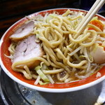 麺でる - 麺アップ