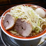 麺でる - 小ラーメン＋味付け玉子750円