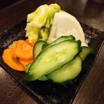 金町製麺 - 漬物