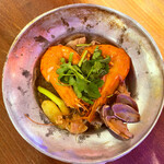 Steamed and stir-fried shrimp and vermicelli (Kungopunsen)