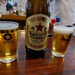 丸千葉 - サッポロ赤星で乾杯☆彡