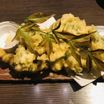魚ろばた　海座 - 山菜の天ぷら