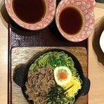 Ajian Shimonoseki - 茶そば