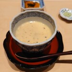 鮨 はしもと - 蛤の茶碗蒸し