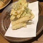 鹿島屋 - 春の山菜の天ぷら