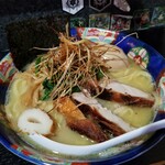 塩そば専門店 桑ばら - 鶏白湯そば（鶏×鯖）